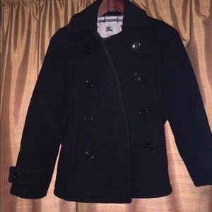 Burberry pea coat